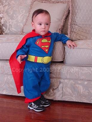 Joey Halloween Superman