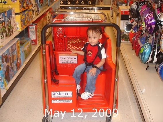 Joey at Target - May 12 2009