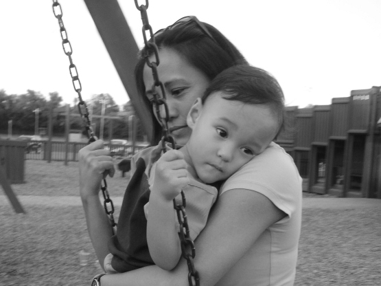 Mommy and Joey - June 28, 2008